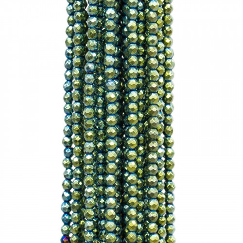 Ematite Sfaccettato 04mm Verde