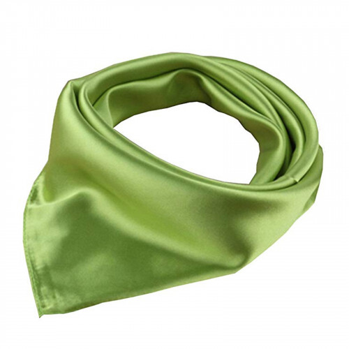 Foulard 90x90cm Monocolore 1pz Verde Acido