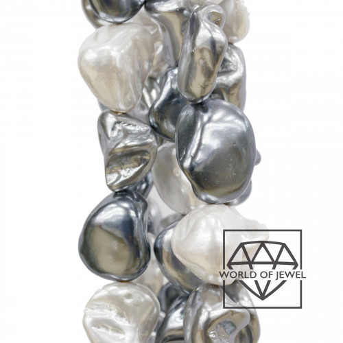 Majorca Pearls Irregular Nugget 14-18mm Μικτό 3