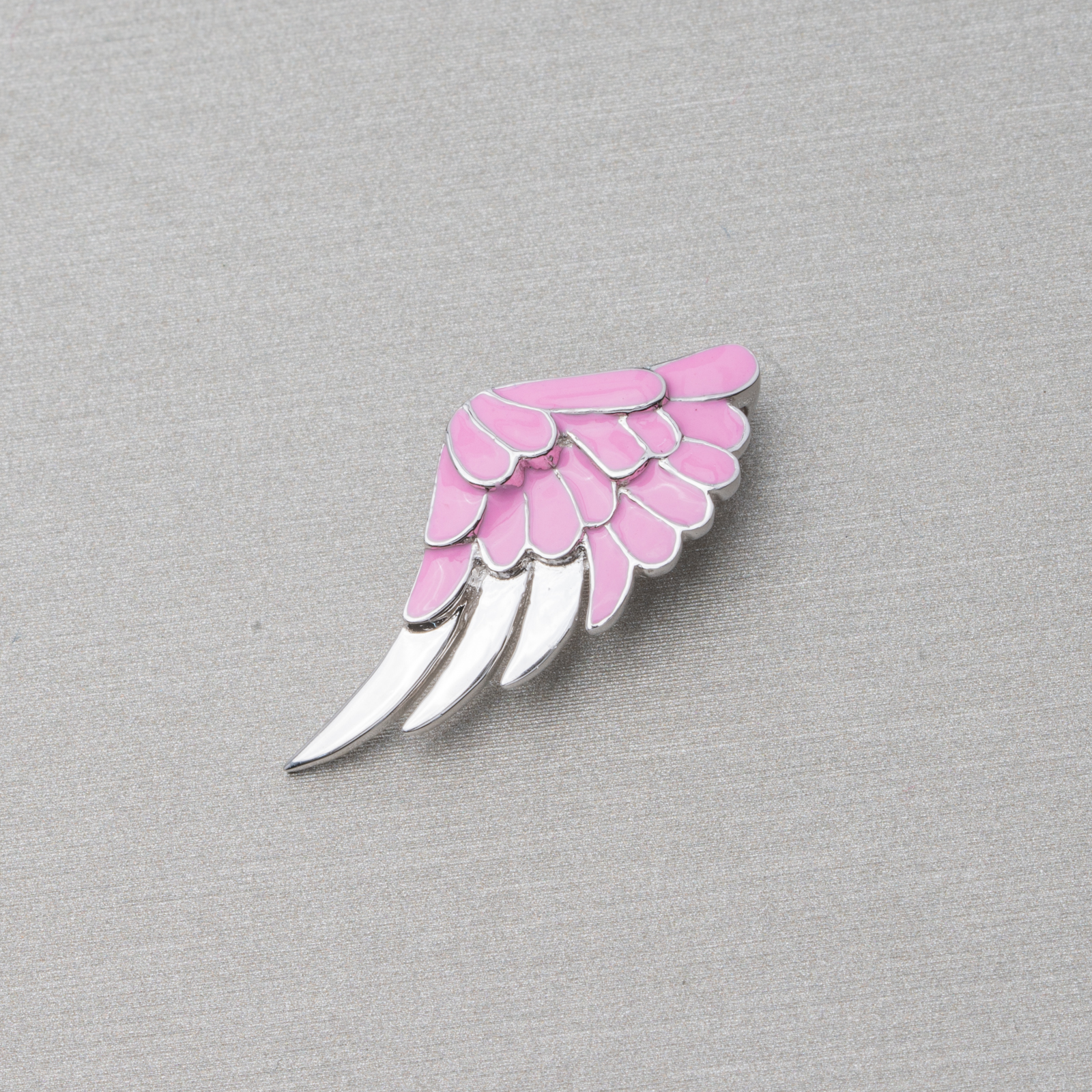 Ciondolo Pendente Di Argento 925 Smaltato Ala 12x26mm