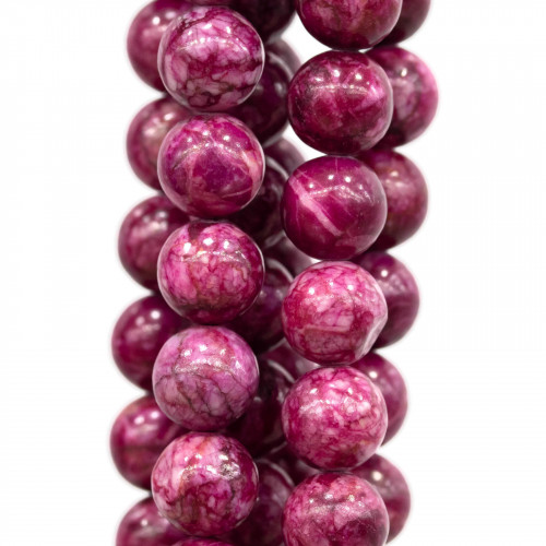 Diaspro Imperiale Rosso Tondo Liscio 20mm