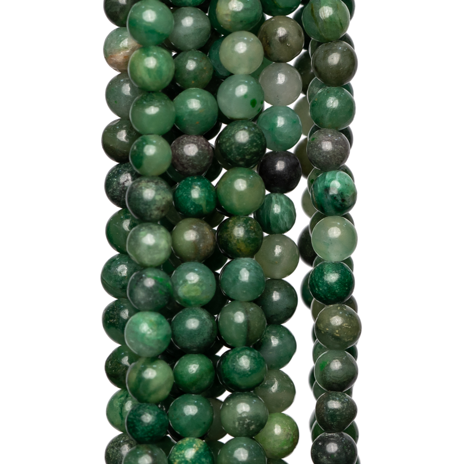 Giada Africana Tondo Liscio 4mm