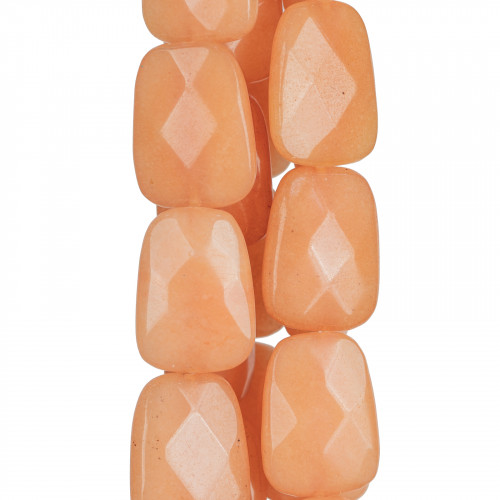 Jade Ανοιχτό Πορτοκαλί Ακανόνιστο Πιάτο 18x25mm