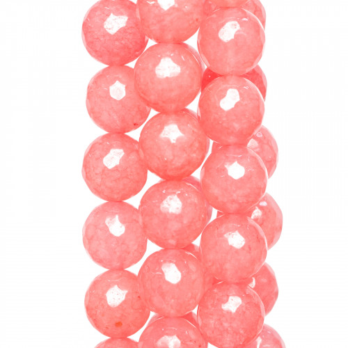 Rhodochrosite Jade Faceted 08mm