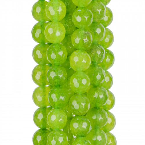 Faceted Peridot Jade 06mm