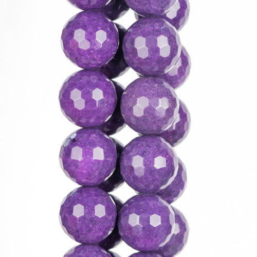 Purple Jade Faceted 18mm MOD3