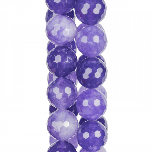 Purple Jade Faceted 20mm MOD2 Gradient