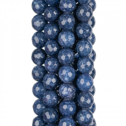 Faceted Sapphire Jade 08mm