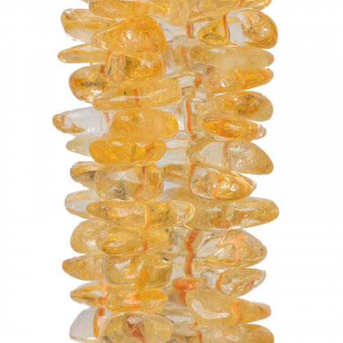 Citrine Quartz Ακανόνιστος Δίσκος Πέτρα 12-16mm