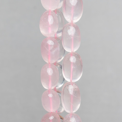 Ροζ Χαλαζίας Πέτρα Πέτρα 12-15mm