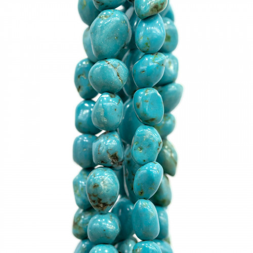 Aulite Turquoise Tumbled Stone 7-10mm