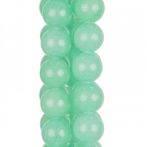 Green Chrysoprase Jade Round Smooth 18mm