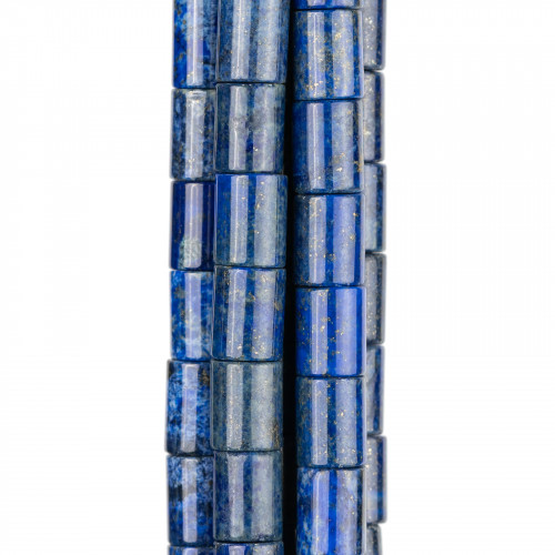 Lapislazzuli Blu Grezzo Cilindro 08x10mm