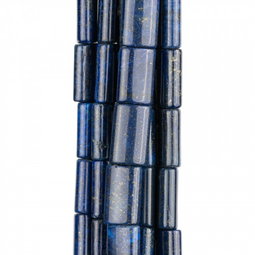 Natural Blue Lapis Lazuli Flat Rectangle 10x16mm
