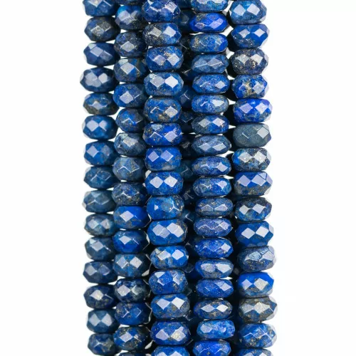 Lapislazzuli Blu Naturale Rondelle Sfaccettato 8x5mm-LAPISLAZZULI BLU NATURALE | Worldofjewel.com