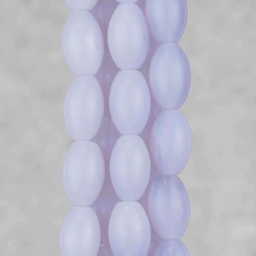 Opale Sintetico Celeste Riso 10x16mm