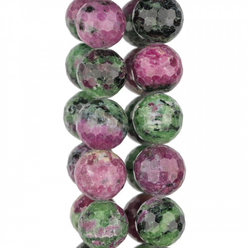 Rubizoisite First Choice Faceted Red (YXX) 14mm