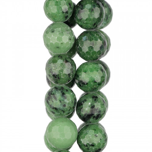 Rubizoisite First Choice Green Faceted (AQW) 12mm