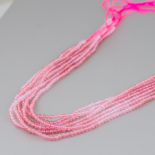 Strawberry Quartz - Στρογγυλός Χαλαζίας Φράουλα 4mm