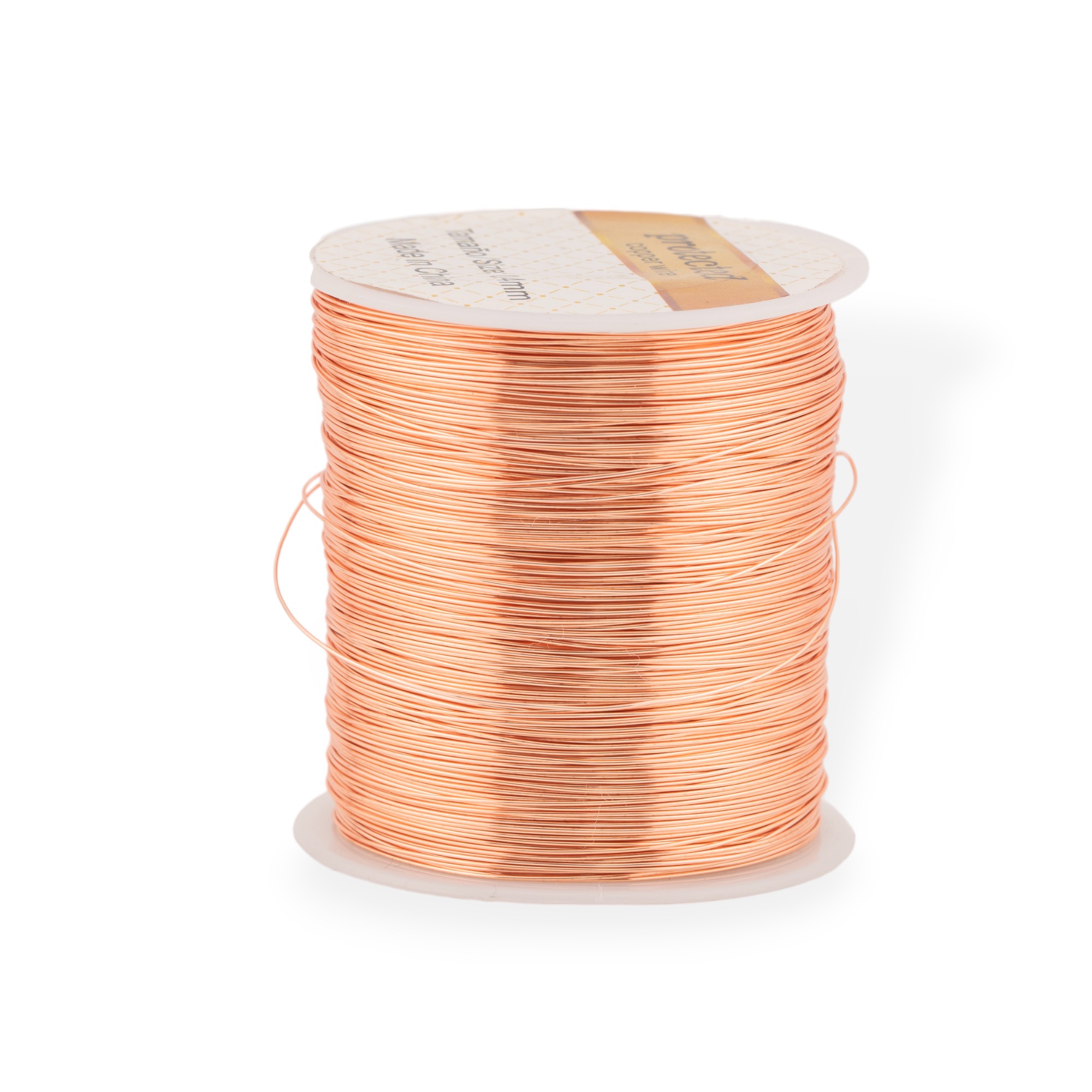 Filo di Ottone Modellabile Protetto Contro Ossidatura Misura 0,5mm 250gr Oro Rosa Chiaro