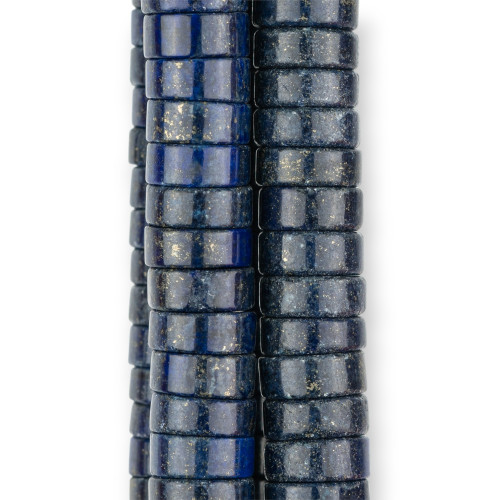 Μπλε Lapis Lazuli Ενισχυμένος κύλινδρος 12x05mm