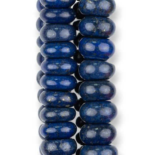 Μπλε ροδέλες Lapis Lazuli Ενισχυμένοι Δίσκοι 14x06mm