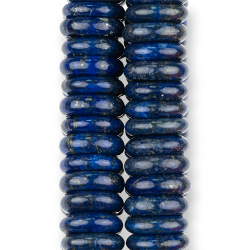 Μπλε ροδέλες Lapis Lazuli Ενισχυμένοι Δίσκοι 20x05mm
