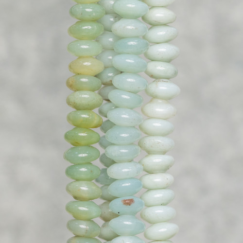 Amazonite Washers Smooth 8x4mm