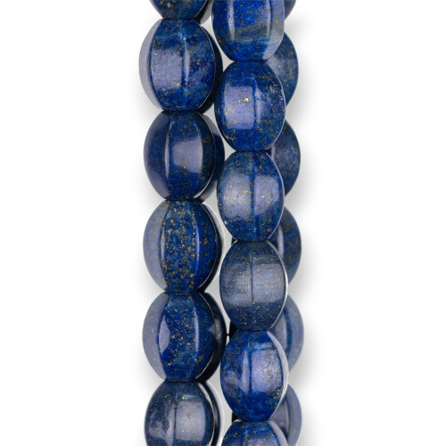 Lapislazzuli Blu Rinforzato Barilotto Esagonale 12x16mm