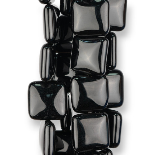 Smooth Flat Square Onyx 20mm