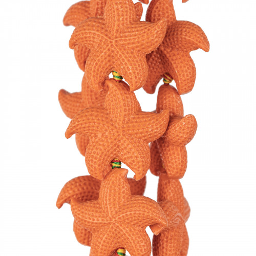 Resin Starfish 35mm 10pcs Orange