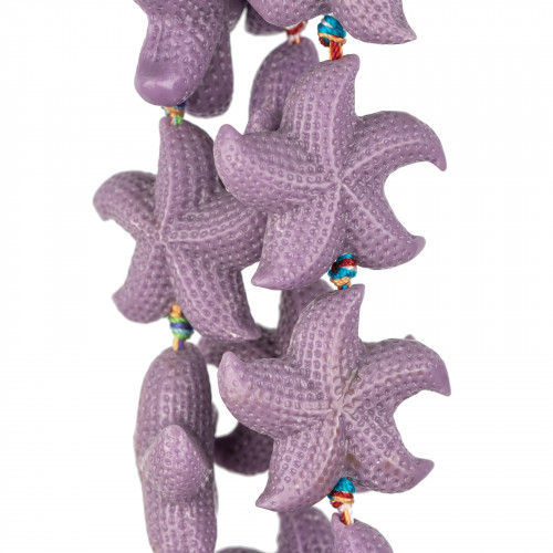 Starfish Resin 35mm 10pcs Lavender