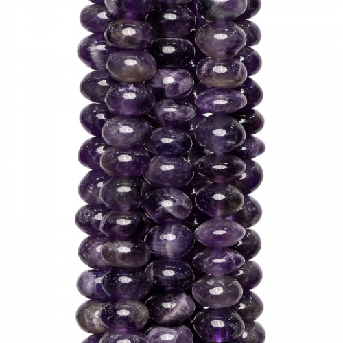 Amethyst Smooth Rondelle 06x04mm