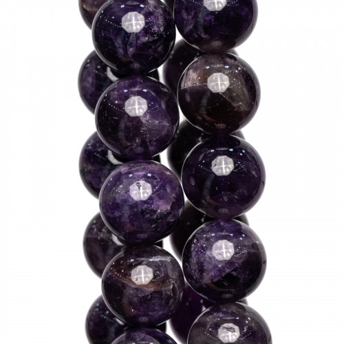 Smooth Round Amethyst 18mm Rough