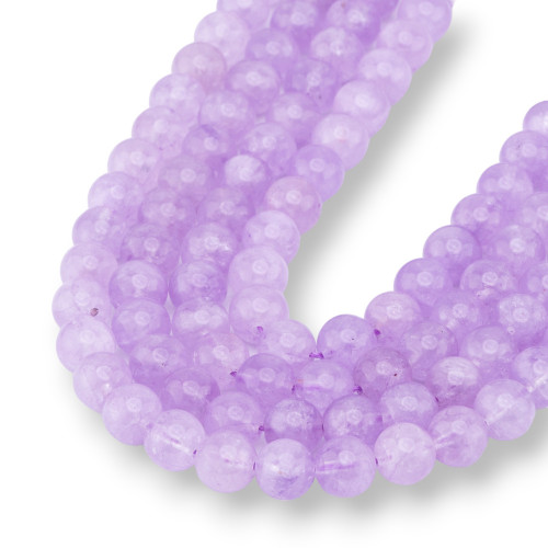 Lavender Amethyst Round Smooth 10mm