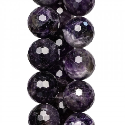 Faceted Amethyst 20mm Ακατέργαστο