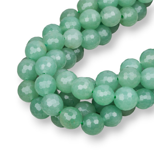 Green Aventurine Faceted 14mm