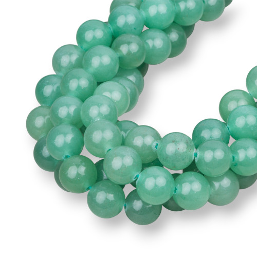 Green Aventurine Round Smooth 12mm