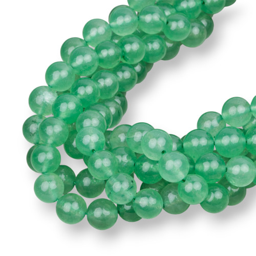 Green Aventurine Round Smooth Transparent 10mm