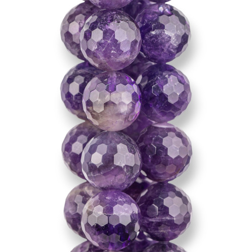 Faceted Amethyst 16mm Πρώτη Επιλογή