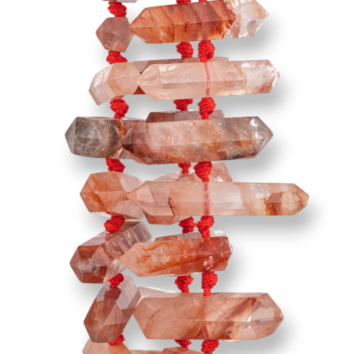 Hematoid Quartz Light Red Obelisk 30-55mm