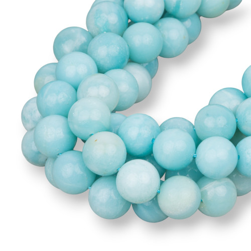 Amazonite Round Smooth 14mm