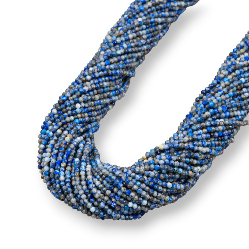 Lapislazuli, facettierter Diamantschliff, 2,0 mm