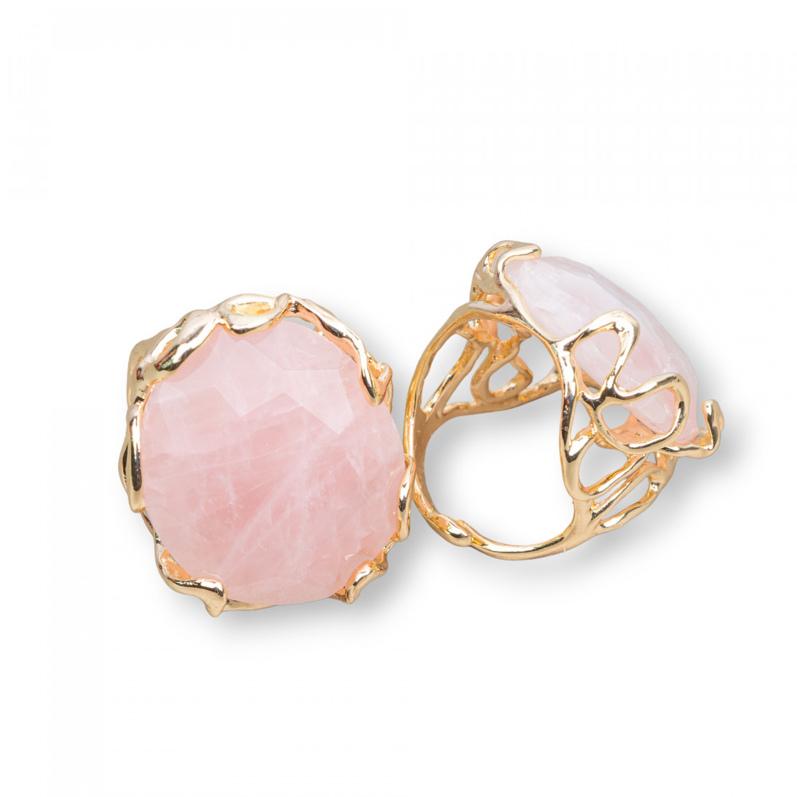 Bague avec outlet pierre rose