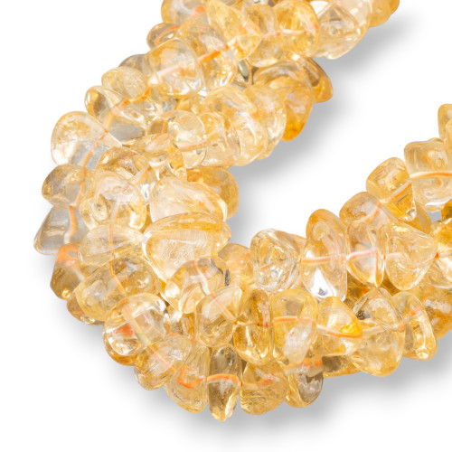 Citrine Quartz Irregular Stone 10x14mm