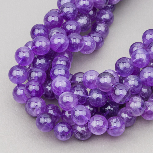 Smooth Round Amethyst 10mm First Choice