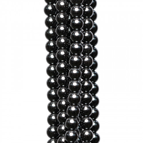 Smooth Round Hematite 03mm Natural