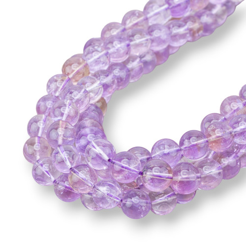 Ametrine Top Round Smooth 12mm