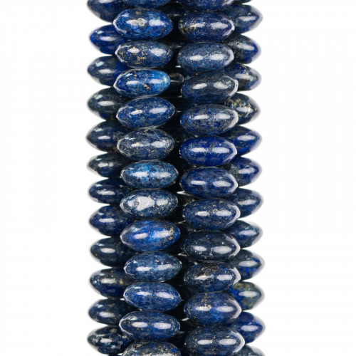 Lapislazzuli Blu Grezzo Rondelle Dischi 09x05mm