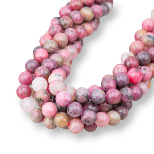Rhodonite First Choice Smooth Round 08mm